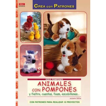 Serie Pompones - Animales con pompones