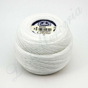 Ball 100% Cotton - "Cebelia" - "DMC" - B5200 White
