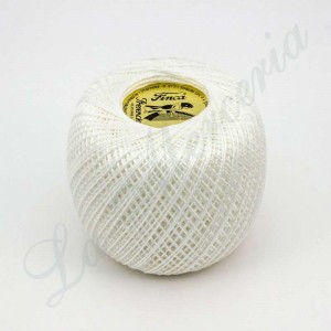 Perlé 100% Cotton - "Finca" - Linen white