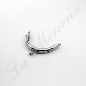 Stainless Clasp for Bag - Nickel