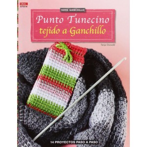Serie Ganchillo - Punto Tunecino tejido a Ganchillo