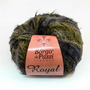 Wool "Royal" -  "Borgo de Pazzi" - Green