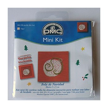 Mini kit - "Bola de Navidad" - Tarjeta incluida