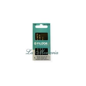 Double Eye Needles - Rounded Tip - F d'Or